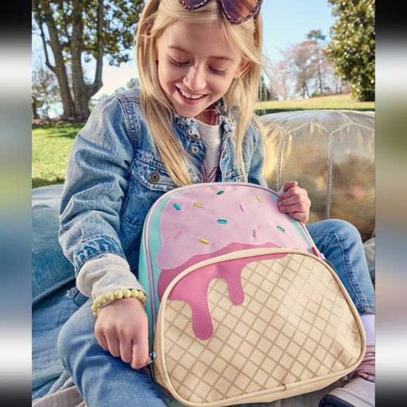 Skip Hop Sparks Little Kid's Backpack, Preschool Ages 3-4, Ice Cream - Picture 1 of 6